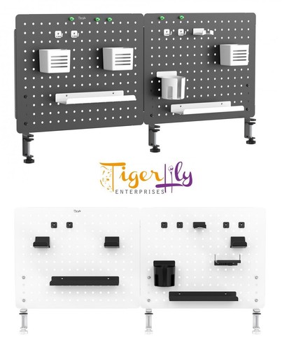 Clamp metal pegboard - metal,